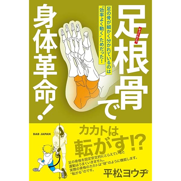 足根骨で身体革命！ 〜足の骨が細かく分かれているのは“効率よく動く